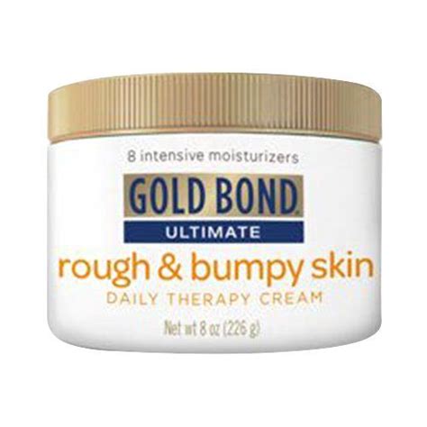 Gold Bond Ultimate Rough And Bumpy Skin Daily Therapy Cream 8 Ounce Jar