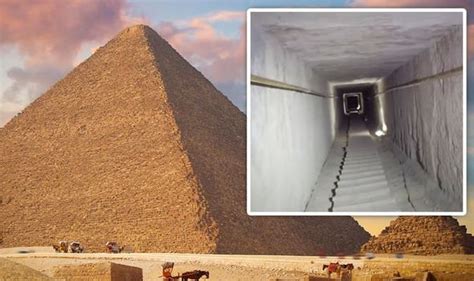 hidden blocks of egypt s great pyramid exposed after ‘secret passageway explored