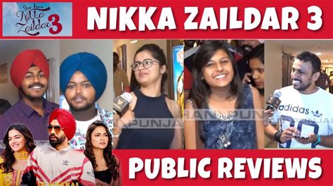 Nikka Zaildar 3 Reviews Public Review Ammy Virk Wamiqa Gabbi