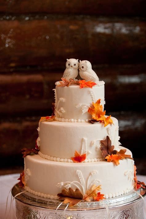 Elegant Fall Themed Wedding Cakes The Cake Boutique