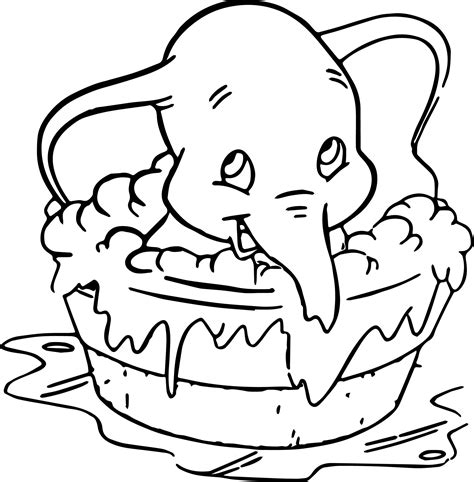 Disney Dumbo Coloring Pages Boringpop Com