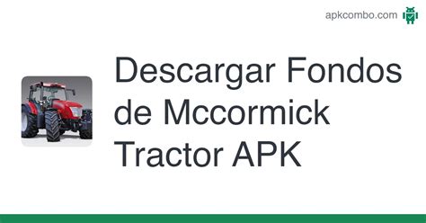 Fondos De Mccormick Tractor Apk Descargar Android App