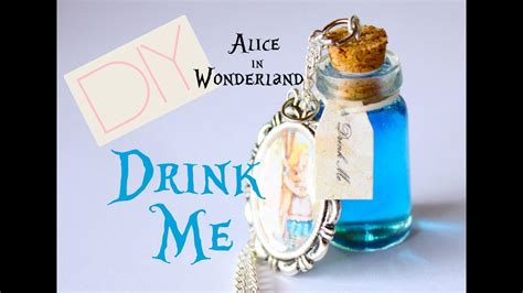 alice in wonderland drink me bottle disney