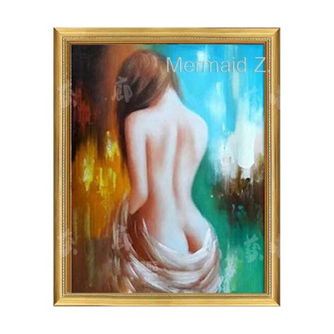 Hight Quality Hand Painted Painting Hot Naked Women Painting Naked Woman Naked Paintings