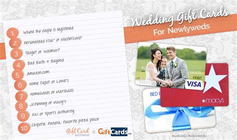 Our list of christmas gift ideas for newlyweds will help make selecting a heartfelt gift easier. Top 10 Wedding Gift Cards to Buy for Newlyweds | GCG