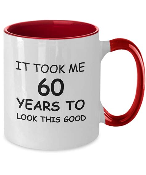 60th Birthday Ts For Men Women Birthday T Mugs It Etsy