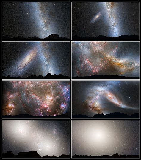 Fileandromeda And Milky Way Collision Sequence Wikimedia Commons