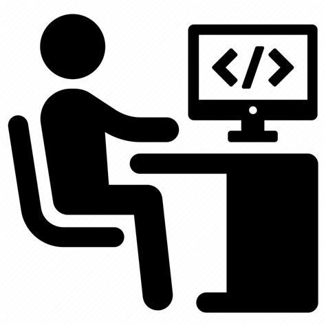 Coder Computer Programmer Icon Download On Iconfinder