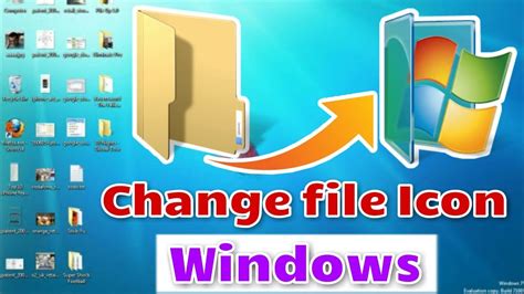 How To Change Computer File Icon New Trick For Icon Changed On