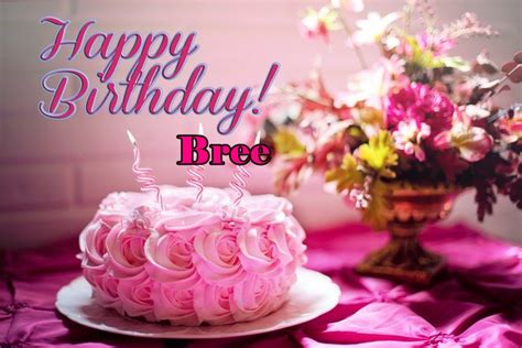 Happy Birthday Bree Happy Birthday Wishes