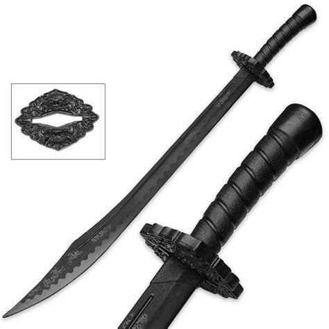 Polypropylene Martial Arts Training Scimitar Sword Knives