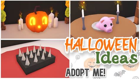 Cute Scary HALLOWEEN Ideas Roblox Adopt Me YouTube