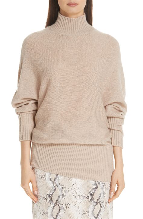 Lafayette 148 New York Cashmere Blend Dolman Sweater In Natural Lyst