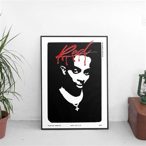 Playboi Carti Whole Lotta Red Cover Art Poster
