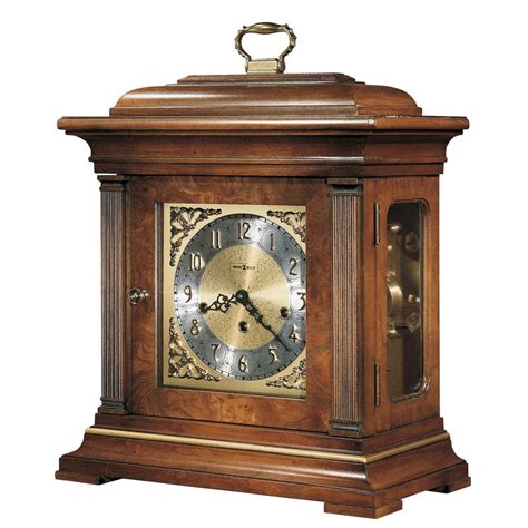 Howard Miller Thomas Tompion Key Wound Triple Chime Mantel Clock 612436