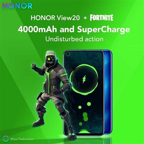 Honor View20 Owners Get Exclusive Fortnite Skin