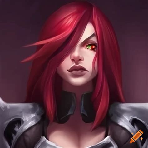 Katarina From League Of Legends On Craiyon