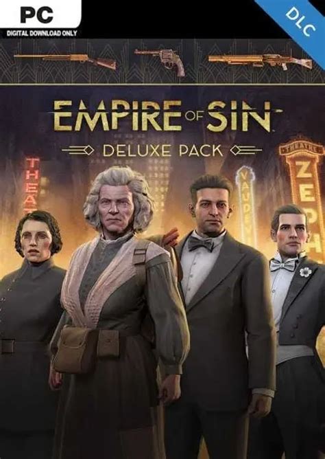 Buy Empire Of Sin Deluxe Pack Dlc Pc Mac Steam Digital Code