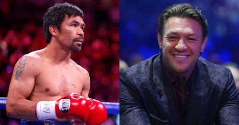 Manny Pacquiao Targets Conor Mcgregor Fight On Return From Retirement