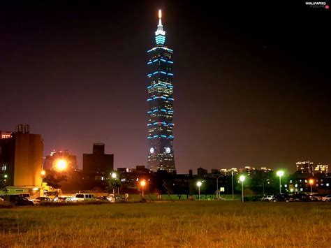 The new taipei 101 holds the title of world's tallest building (for now) at 1667 ft. light, Night, Taipei 101, Tower - Full HD Wallpapers ...