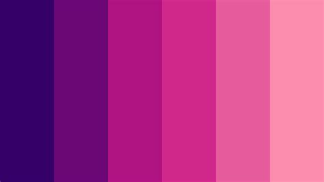 Download Violet Pink Gradient Color Palette Wallpaper
