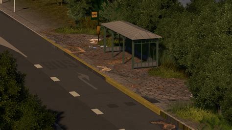 Abandoned Bustop Typical Place To Hang Out Rcitiesskylines