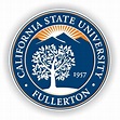 Cal State University Fullerton Emblem Die-Cut Decal ** 4 Sizes