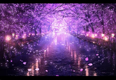 Sakura Tree Wallpaper 4k Anime Live Background Imagesee