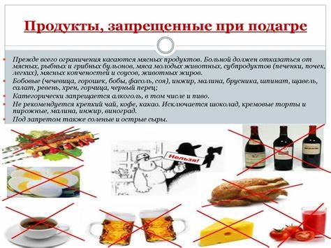Диет стол при подагре Стол при подагре таблица продуктов - фото Стол при подагре таблица продуктов - фото Диет стол при подагре
