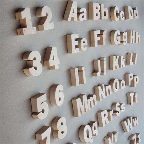 Super Set Uppercase And Lowercase And Numbers Magnetic Etsy Super
