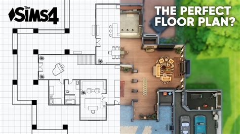 How To Build Better Floor Plans Sims 4 Tutorial Youtube