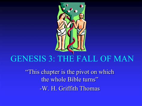 Genesis 3 The Fall Of Man