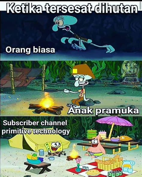 53 Meme Lucu Spongebob Bahasa Indonesia