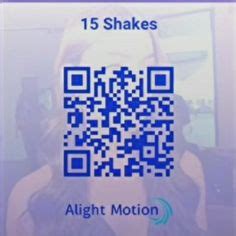 Alight Motion Qr Code Text Book Cover Art Diy First Youtube Video