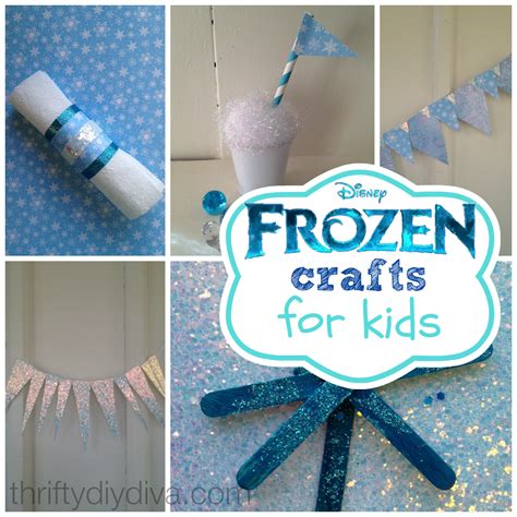 Disney Frozen Crafts For Kids On A Budget Frozen Crafts Frozen Party