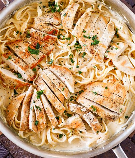 Best Easy Chicken Alfredo Recipe Oke Food Chicken Pasta