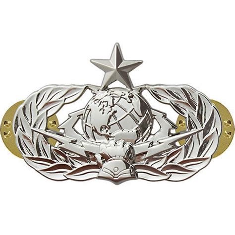 Air Force Badge Cyberspace Support Senior Midsize Vanguard