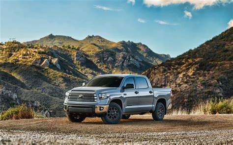 Download Wallpapers Toyota Tundra 4k Offroad 2020 Cars Suvs