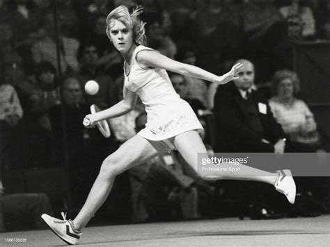 News Photo Sue Barker Of Great Britain In Action During The Sue