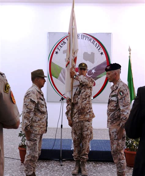 LIBIA: LA MISSIONE ITALIANA A MISURATA CAMBIA COMANDANTE. IL 186mo 