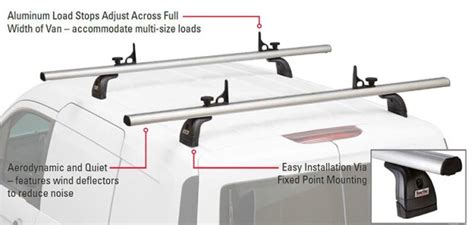 Tracrac Tracvan Es Custom Fit Rack System For Euro Style Vans Total