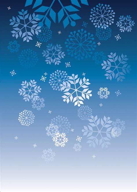 snowflake  poster templates backgrounds