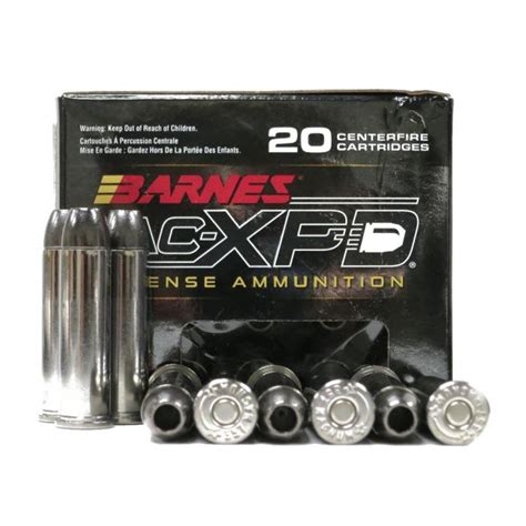 Barnes 357 Mag 125 Gr Tac Xpd 20 Rds Bpd357m2 Lax Ammunition