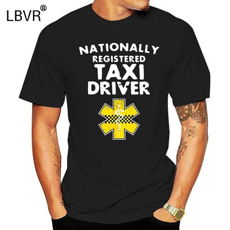 nationally registered taxi driver ems emt paramedic men s t shirt t shirts aliexpress