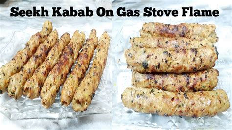 Beef Seekh Kabab On Gas Grill Without Oventandoor Seekh Kabab
