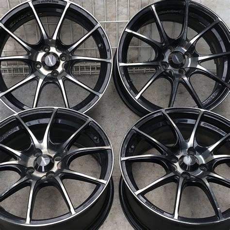 変更ok Weds ウェッズ ウェッズ スポーツ Sa 10r アルミホイール4本 1台分18×75j 5 114 Inset45トヨタ