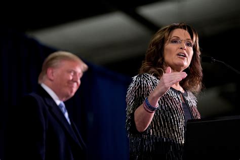 Sarah Palin Returns To The National Stage In Endorsing Donald Trump The Washington Post