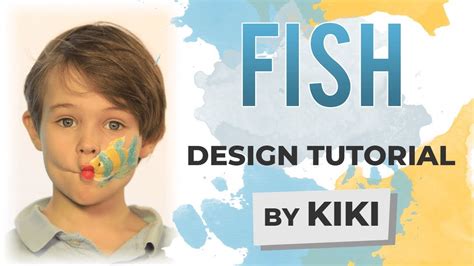 Fish Face Painting Tutorial Youtube