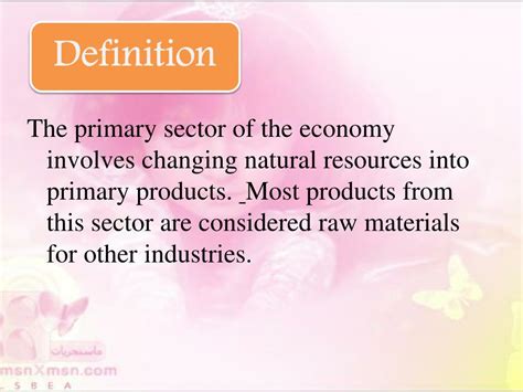 Ppt Primary And Secondary Industries Powerpoint Presentation Free Download Id2807165