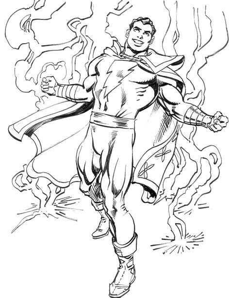 Shazam Coloring Pages 90 Coloring Pages For Kids To Print For Free